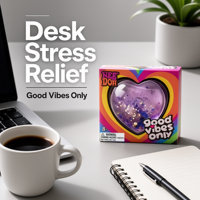 Jouet anti-stress en TPR en forme de cœur, à remontée lente, pour enfants et adultes