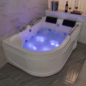 Baignoire pour deux personnes <span class=keywords><strong>Spa</strong></span> 2 places Baignoire en acrylique Foshan 1800 mm - Product Image 4