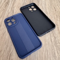 Coques de Téléphone Professionnelles en TPU Mat de Haute Qualité, Anti-Chute et Étanche pour iPhone 15 Pro Max et Tecno