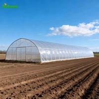 Film de serre agricole en polyéthylène à haute transmission lumineuse, protégé contre les UV, isolation thermique, 200 microns