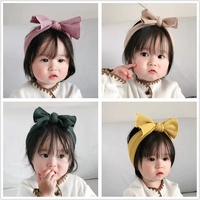 Bandeaux élastiques en Nylon pour filles, accessoires pour cheveux de bébé, serre-tête doux, plusieurs couleurs, pour filles