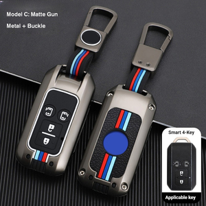 Accessori Auto Interni, Cover per Chiave Telecomando in Lega di Zinco e Silicone, Custodia Protettiva in Metallo per Chiave Auto Suzuki - Product Image 6