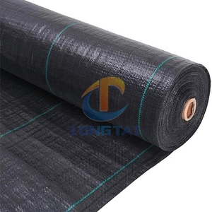Venta al por mayor de alta calidad estera de control de malezas agrícolas resistencia al viento rollo de tela PP negro 100 Gsm 1*100m <span class=keywords><strong>malla</strong></span> de cobertura del suelo - Product Image 1