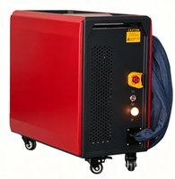 Machine de nettoyage laser à refroidissement par air Hs Laser pour surfaces métalliques, élimination de la rouille et de la peinture, MAX 1500W, nettoyage laser à fibre, prix bas