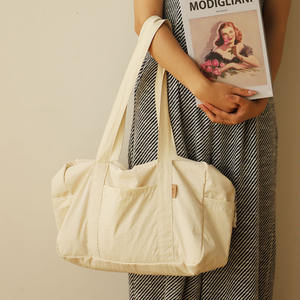 Simple Modern Women's Tote <b>Bag</b> Large Capacity Portable <b>Travel</b> Shoulder <b>Bag</b> Multipurpose For Trip And Commuting - Product Image 4