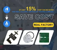 Servicio de Fabricación de Prototipos de Placas Electrónicas PCB/PCBA para Control Industrial, Ensamblaje de Componentes, Servicio de Fábrica OEM, 1-32 Capas, ROSH