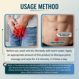 Crema Naturale a Base di Erbe Ifory ad Effetto Rapido, Cura Originale Lenitiva per Uomo, Rinforza i Reni, Trattamento per Prostatite 20g, Crema per la Cura della Prostata - Product Image 4