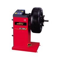 Équilibreuse de roues manuelle UNITE U-108, diamètre maximal de roue 610 mm, certifiée CE/ISO9001, prix d'usine