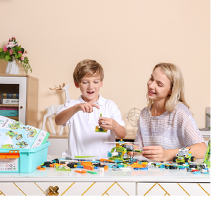 Makerzoid Cao Cấp Gốc Robot Thạc Sĩ Kit 200 Trong 1 Abs DIY Mã Hóa Đồ Chơi Giáo Dục Robotics Set Cho Trẻ Em Lập Trình Mô Hình Đồ Chơi - Product Image 5