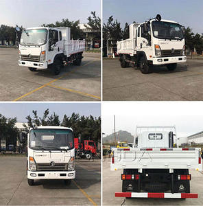 Petit chariot à 6 roues pour charger des briques a utilisé le camion à benne basculante de 3-10 tonnes 4x4 Howo - Product Image 6