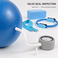 Kit de Movilidad para Pilates OEM de 4 Piezas: Anillo de Tonificación de 25cm, Mini Balón de Ejercicio de PVC, Bloque de Yoga de EVA, Correa de Estiramiento con Anillo en D No Elástico - Venta al por Mayor