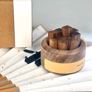 Hot Selling Custom Luxury Walnut Home Fragrance <strong>Diffuser</strong> Container <strong>Diffuser</strong> Gift Set with <strong>Wooden</strong> - Product Image 4