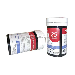 <span class=keywords><strong>Tiras</strong></span> reactivas para la <span class=keywords><strong>diabetes</strong></span> Safe AQ Smart Sinocare - Product Image 1