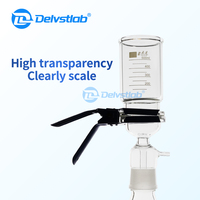 Filtre à noyau de sable Delvstlab pour verrerie de laboratoire, filtration de bactéries en laboratoire chimique, 5000 ml, verre fritté