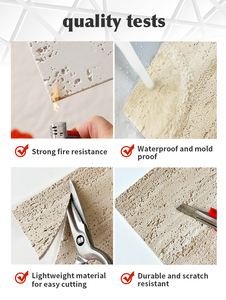 Paneles Autoadhesivos de Revestimiento de Azulejos de Cerámica Flexibles, Naturales y Suaves para Exteriores, Láminas de Chapa de Piedra Flexible - Product Image 5