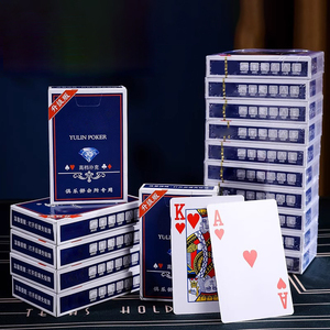 Cartes à jouer durables épaissies durcies de haute qualité prix spécial d'usine <span class=keywords><strong>poker</strong></span> <span class=keywords><strong>en</strong></span> gros pour ensemble pour boîte de papier de fête - Product Image 3