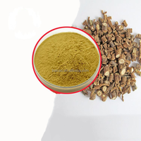 Poudre d'extrait de racine séchée d'herbe chinoise Baicao (Radix Bupleurum) en gros, poudre fine marron à l'odeur fraîche 10:1-50:1 certifiée ISO TLC