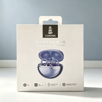 Boîte d'emballage pour casque sans fil Bluetooth de qualité supérieure, boîte en carton recyclable personnalisée ODM avec logo personnalisé, vente en gros et au détail