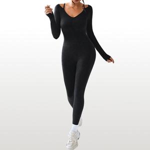 Combinaison de sport décontractée ultra-confortable et légère, écologique, style chinois, extensible, pour <span class=keywords><strong>femme</strong></span> - Product Image 1