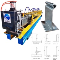 Machine de fabrication de rails inférieurs de volets roulants T/L, machine de formage à froid de rails de portes sectionnelles, fournisseur chinois