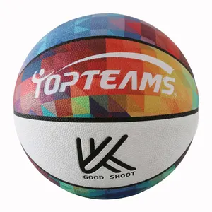 Advanced composite Leather wholesale custom basketball pro sports customize your own logo basketball