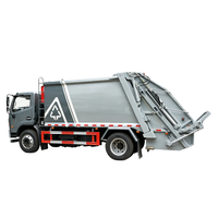 Camion compacteur de déchets de 12 m³ avec châssis DFAC pour le transport de déchets urbains et ruraux