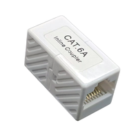 Adaptateur Répartiteur Ethernet LAN Gigabit 1000 Mbps RJ45 YBO, Connecteur Réseau Mâle-Femelle CAT5e CAT6 8P8C, Accessoires d'Extension Réseau