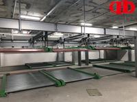 Système de stationnement vertical multi-niveaux à 2 couches, machine de stationnement coulissante et élévatrice motorisée pour parking public