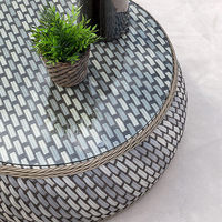 Dış Mekan PE Rattan Hasır Kanepe Takımı - Modern Tasarım Su Geçirmez Minderler Çevre Dostu ve Dayanıklı Villa Avlu Park ve Bahçe İçin