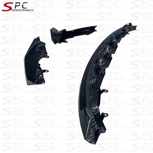 Lèvre avant en fibre de carbone sèche SPC pour BMW <span class=keywords><strong>M3</strong></span> <span class=keywords><strong>M4</strong></span> G80 G82 G83, style CS, en fibre de carbone préimprégnée, pour BMW <span class=keywords><strong>M3</strong></span> <span class=keywords><strong>M4</strong></span> 2021+ Aerokit - Product Image 2