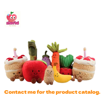 Porte-clés en peluche style Jellycat de haute qualité, ours Barcelone, poupée croissant, breloque de sac, cadeau d'anniversaire pour enfants, jouet souple, vente en gros