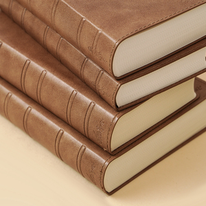 Diario in Pelle Vintage con Logo Personalizzato, Taccuino Retrò in Diverse Misure <span class=keywords><strong>A5</strong></span> A6 A7, <span class=keywords><strong>Quaderno</strong></span> da Viaggio Personalizzato - Product Image 5
