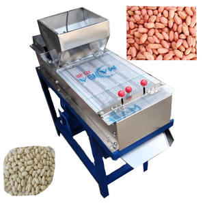 Máquina peladora de cacahuetes para quitar la piel roja de cacahuetes de alta capacidad industrial - Product Image 4