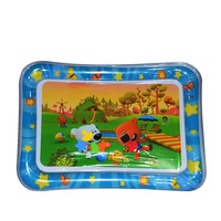 Tapis aquatique gonflable pour bébé rempli d'eau chaude - Jouets sensoriels pour nourrissons et tout-petits pour activités de développement précoce