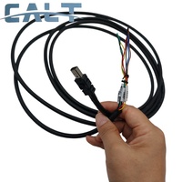 KABEL 3M Kabel Karet Tembaga Industri MR-D05UDL3M-B untuk Konektor Servo J4CN8 STO Terminal CN8