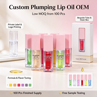 Gloss à lèvres hydratant et repulpant, huile à lèvres brillante, maquillage cosmétique pour les lèvres, produit OEM ODM, marque personnalisée