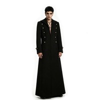 Neuer Steampunk Gothic Viktorianischer Trenchcoat, Vintage Langer Mantel Halloween Cosplay Kostüm