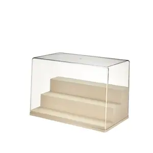 Display Case untuk kotak buta mainan Stackable tahan debu magnetik Showcase untuk aksi Tokoh Pop kotak penyimpanan model