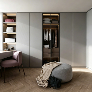 Armadio Moderno Personalizzato con Porte Scorrevoli Durevoli per Camera da Letto, Ideale per Riporre Vestiti, Scarpe e Borse - Product Image 6