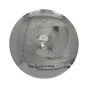 Cymbales Tongxiang en alliage d'argent poli à faible volume pour batterie, avec Hi-hat 14'', Crash 16'', Crash 18'', Ride 20'' - Product Image 3