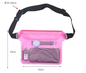 Sac banane étanche en PVC personnalisé avec logo pour la plage, le sport et la natation - Product Image 2