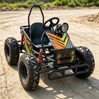 Kart électrique tout-terrain 8 pouces 1500W à faible bruit et respectueux de l'environnement