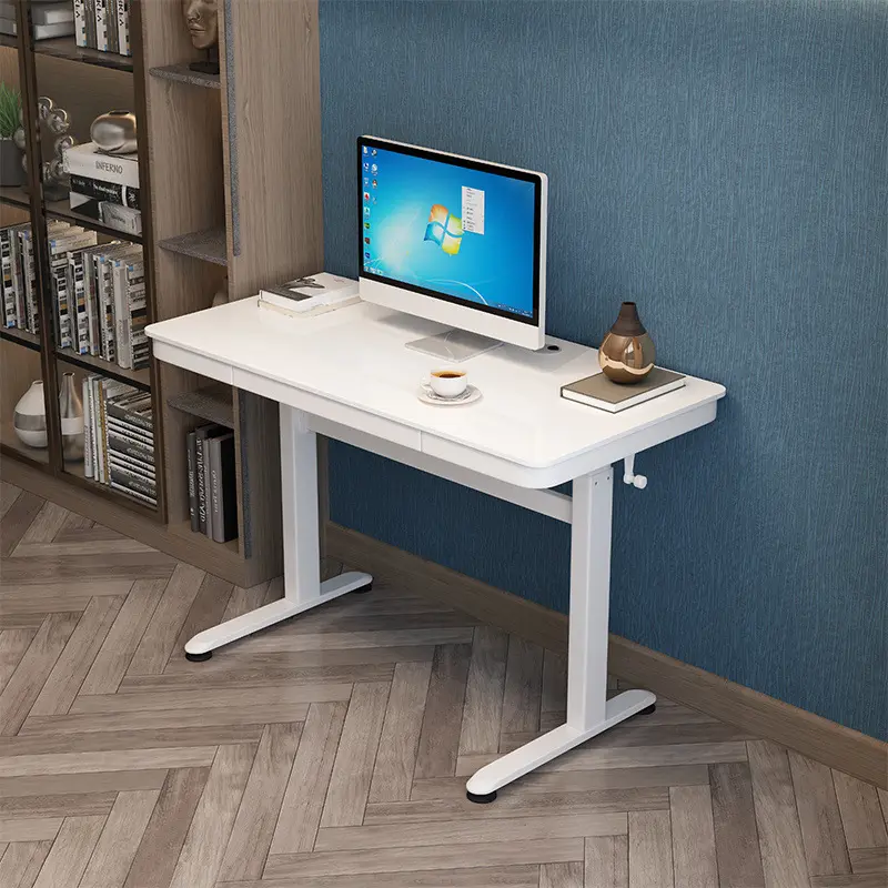 electric standing desk dual motor electronic height adjustable working computer coffee table used as stud