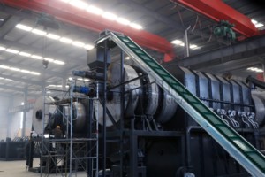 Horno de Carbonización Continua Duradero para Virutas de Madera de Roble, Reciclaje Comercial de Biomasa, Maquinaria Industrial de Carbonización - Product Image 5