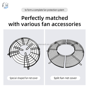 Grilles <span class=keywords><strong>de</strong></span> ventilateur industrielles personnalisables <span class=keywords><strong>en</strong></span> <span class=keywords><strong>acier</strong></span> <span class=keywords><strong>inoxydable</strong></span> 304 3416 pour ventilateur <span class=keywords><strong>de</strong></span> <span class=keywords><strong>ventilation</strong></span> à flux axial pour l'utilisation <span class=keywords><strong>de</strong></span> l'air - Product Image 5
