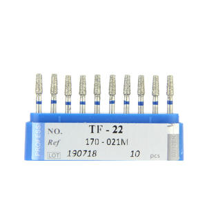 Frese rotanti dentali ad alta velocità 2.1mm frese diamantate dentali ad alta velocità TF-22 <span class=keywords><strong>Dian</strong></span> <span class=keywords><strong>Fong</strong></span> (ISO170-021M) FG314 - Product Image 6