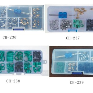 Kit de réparation de climatisation automobile, 71 pièces, avec joints en caoutchouc et outils pour l'entretien des véhicules, résistance aux hautes températures - Product Image 5