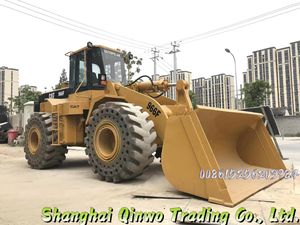 รถตักล้อยาง Caterpillar 966F ขนาด 20 ตัน มือสอง น้ำหนัก 20485 กก. รุ่น 966H รถตักหลังขุด สำหรับเครื่องยนต์ Cat รุ่น Core Front Loader - Product Image 4