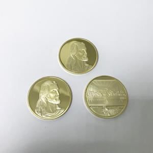 <span class=keywords><strong>Da</strong></span> Vinci Jesus ultima cena Souvenir Coin, gesù placcato oro sfida monete personalizzate - Product Image 4