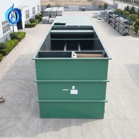 Containerisierte Mobile Wasserrückgewinnungsanlage mit Geringer Wartung MBR MBBR Abwasserbehandlungsanlage für Baustellen und Abgelegene Camps